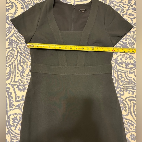 Ann Taylor Doubleweave Sheath Dress - Winter Lake Navy Size 2 - Picture 6 of 7